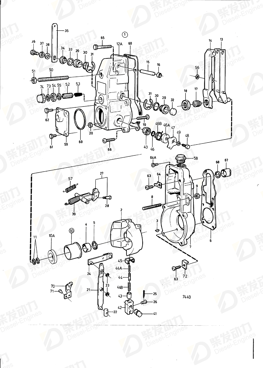 VOLVO Nut 845426 Drawing